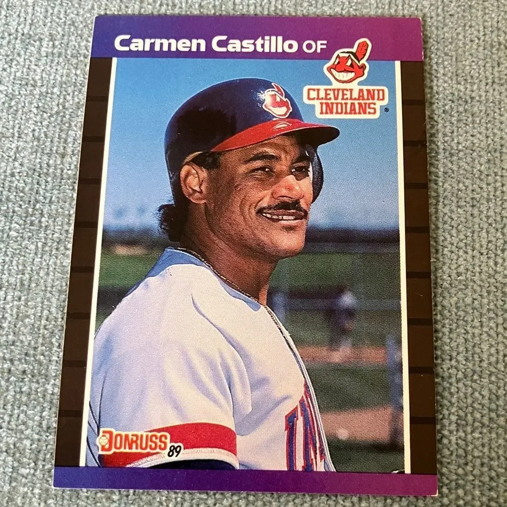 1989 Donruss Cleveland Indians Baseball Card Trading Card
